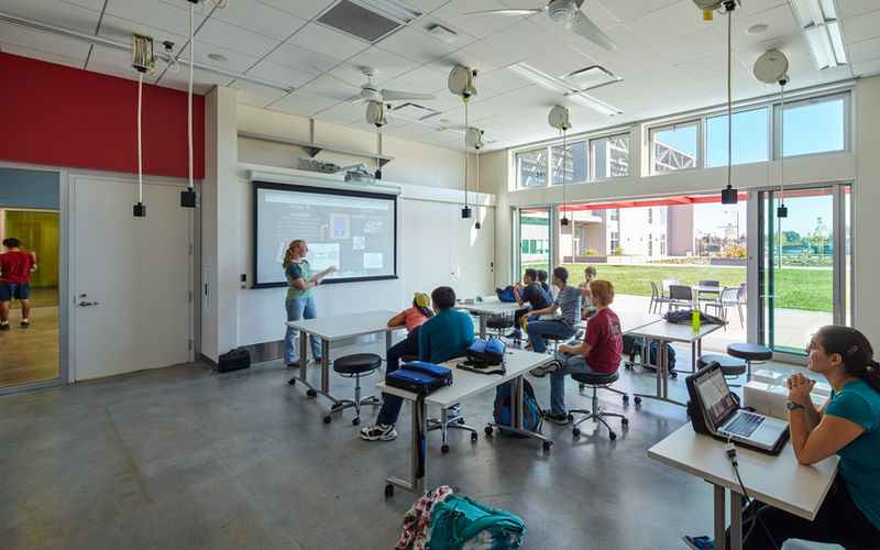 Nueva School campus in San Mateo
