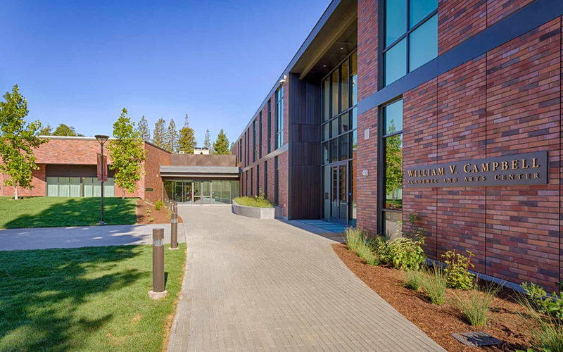 Sacred Heart Schools campus in Atherton